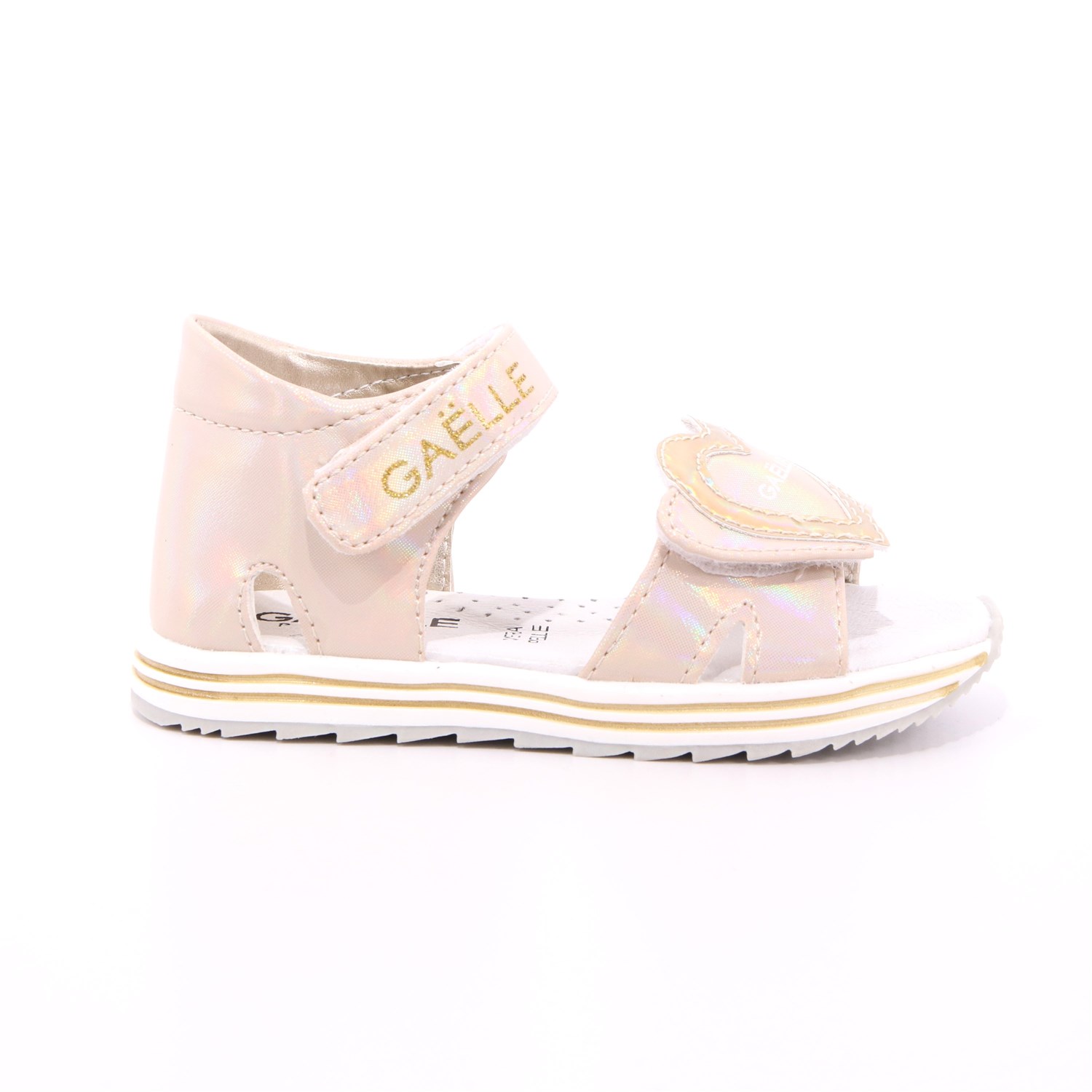 Sandalo Gaelle Bambina Platino Sandalo Gaelle Bambina Platino Scarpe 8 - G-882A