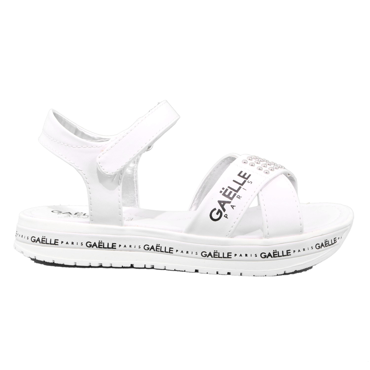 Sandalo Gaelle Bambina Bianco Sandalo Gaelle Bambina Bianco Scarpe 10 - G-824A
