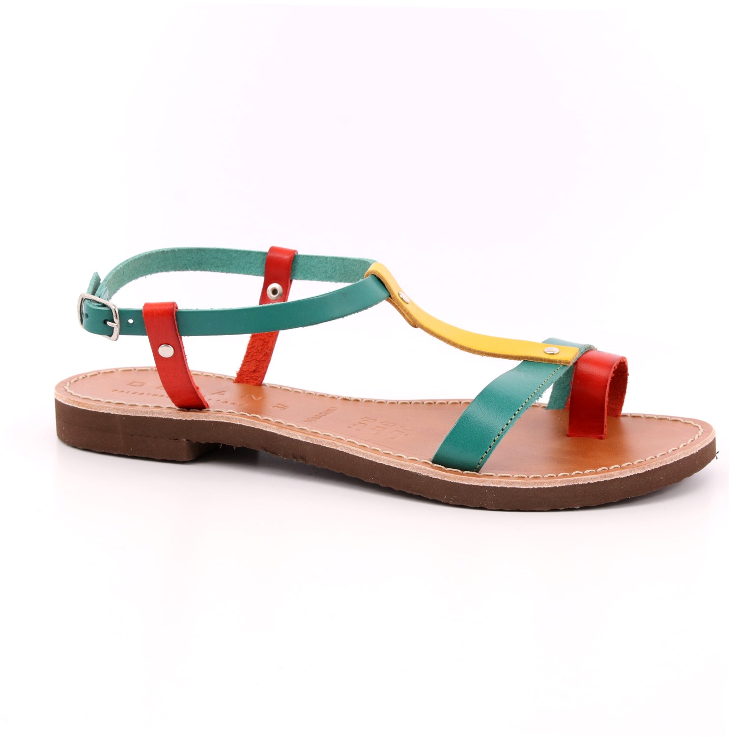 Sandalo Deran Donna Rosso Sandalo Deran Donna Rosso Scarpe 14 - 221