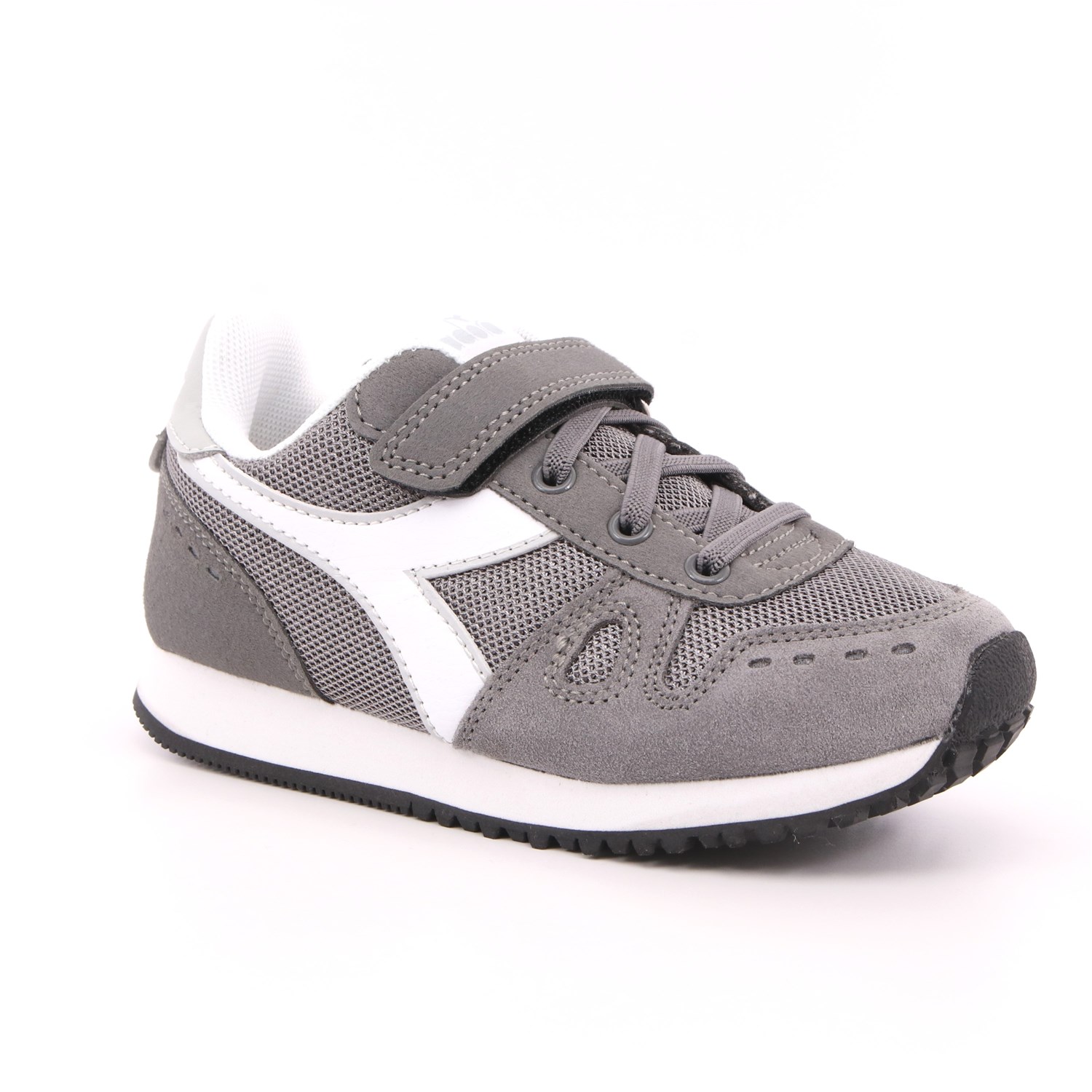 Scarpa Strappi + Elastico Diadora Bambino Grigio Scarpa Strappi + Elastico Diadora Bambino Grigio Scarpe 256 - 101.177900
