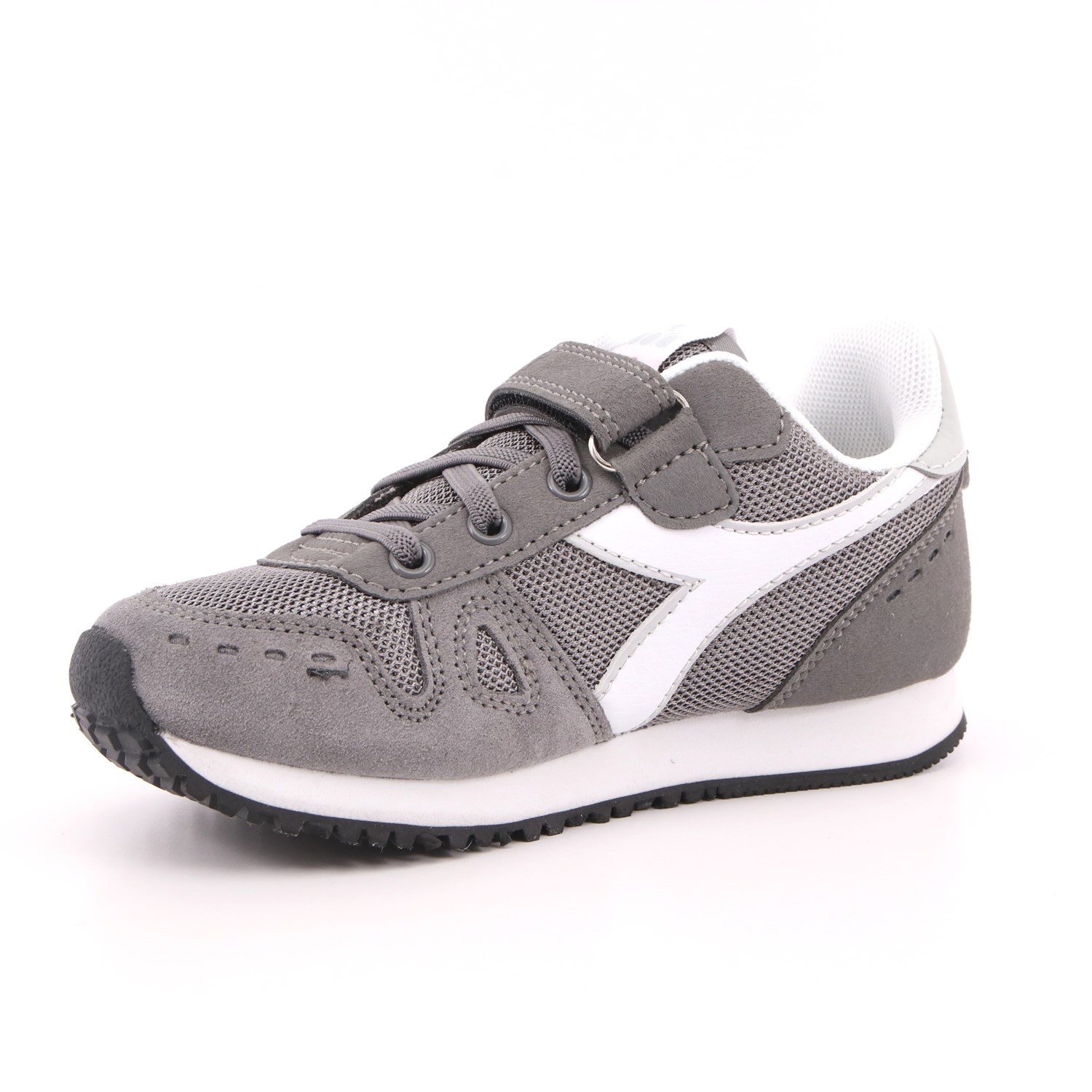 Scarpa Strappi + Elastico Diadora Bambino Grigio Scarpa Strappi + Elastico Diadora Bambino Grigio Scarpe 256 - 101.177900
