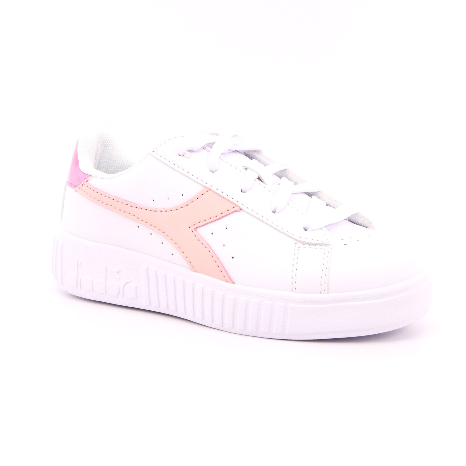Scarpa Allacciata Diadora Bambina Bianco Scarpa Allacciata Diadora Bambina Bianco Scarpe 257 - 101.177377