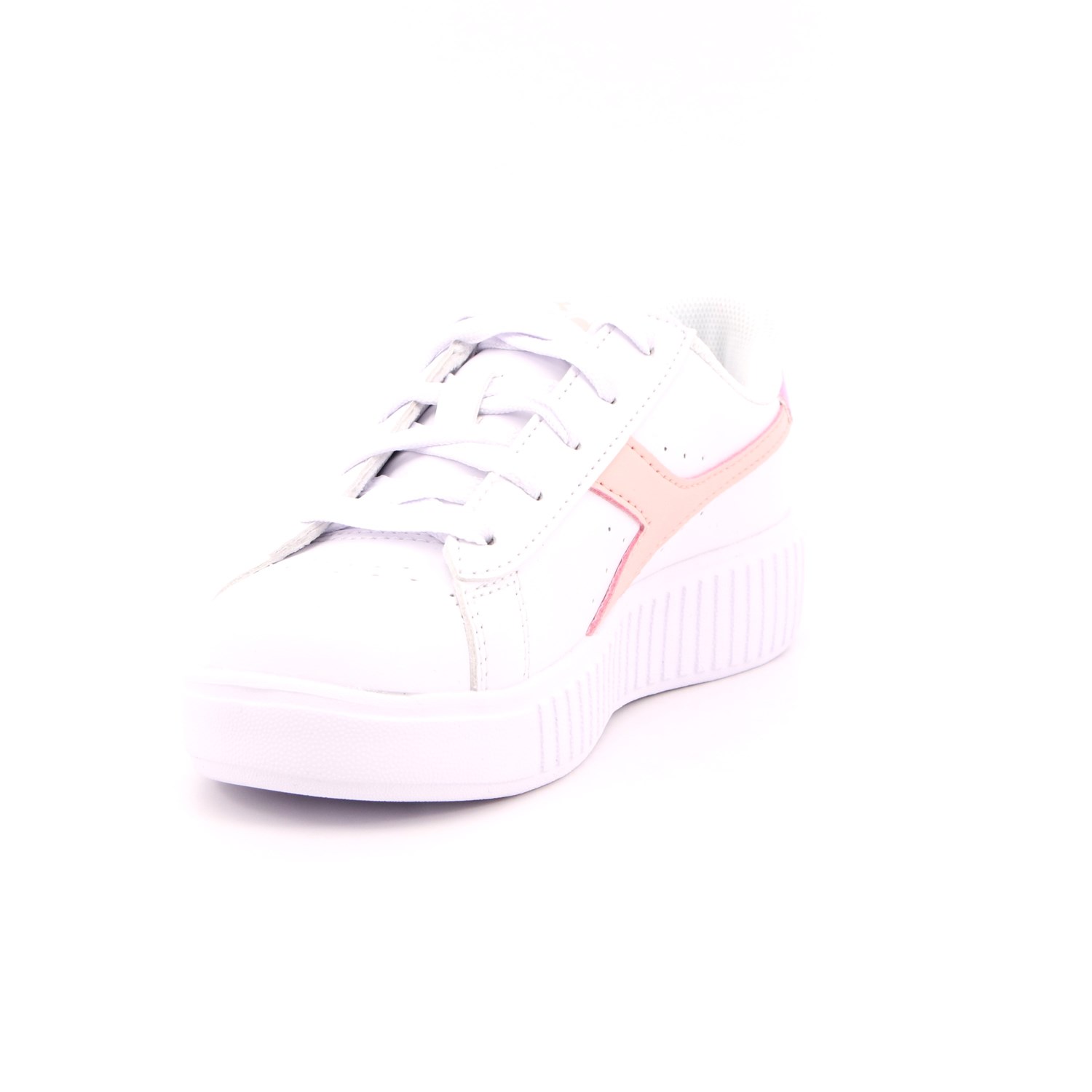 Scarpa Allacciata Diadora Bambina Bianco Scarpa Allacciata Diadora Bambina Bianco Scarpe 257 - 101.177377