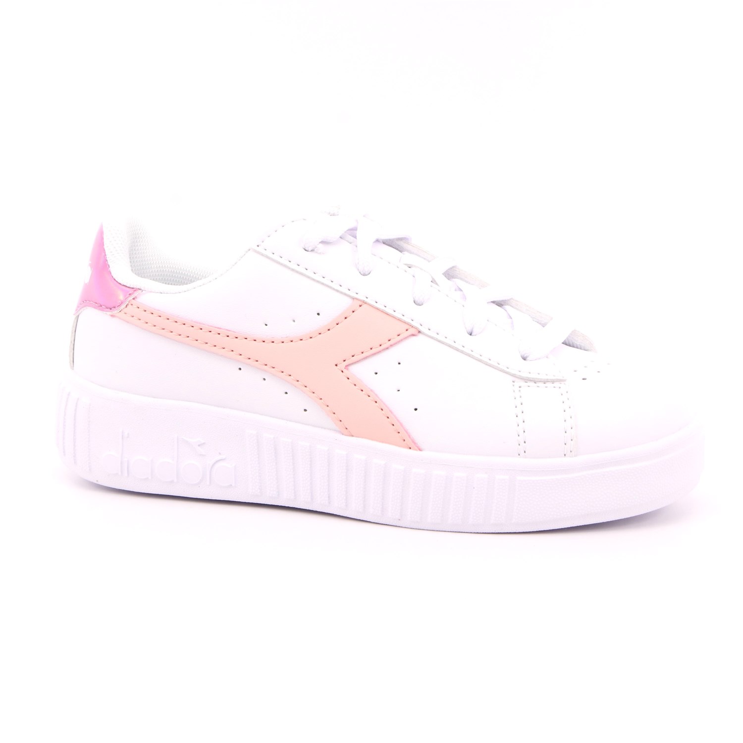 Scarpa Allacciata Diadora Bambina Bianco Scarpa Allacciata Diadora Bambina Bianco Scarpe 257 - 101.177377