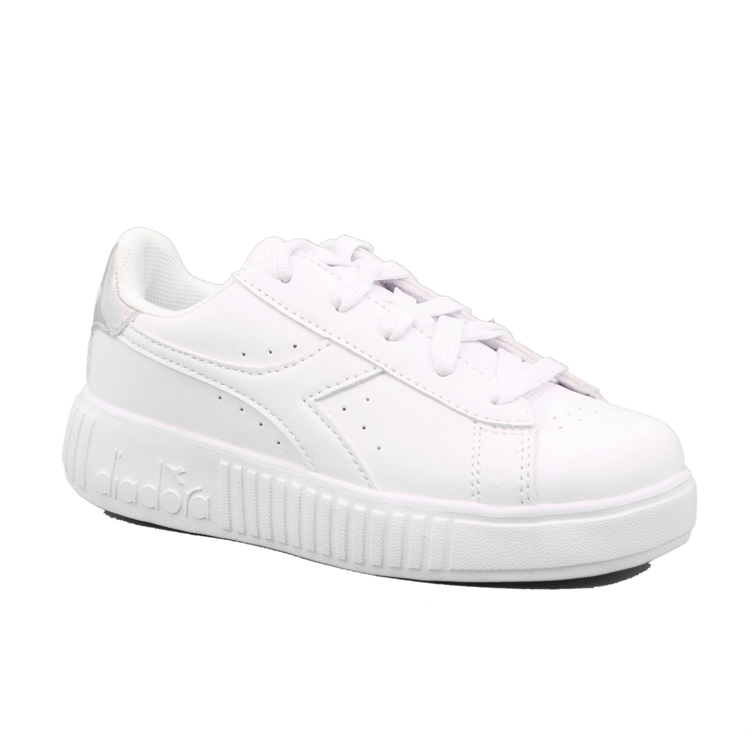 Scarpa Allacciata Diadora Bambina Bianco Scarpa Allacciata Diadora Bambina Bianco Scarpe 258 - 101.177377