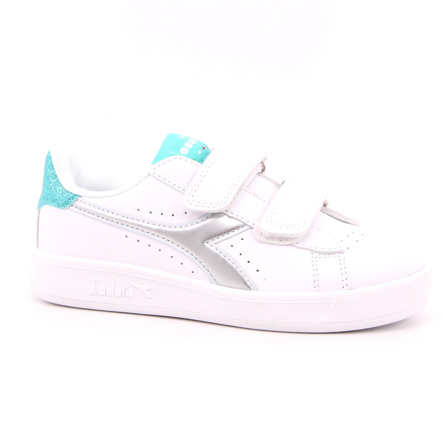Scarpa Strappi Diadora Bambina Bianco Scarpa Strappi Diadora Bambina Bianco Scarpe 261 - 101.176601