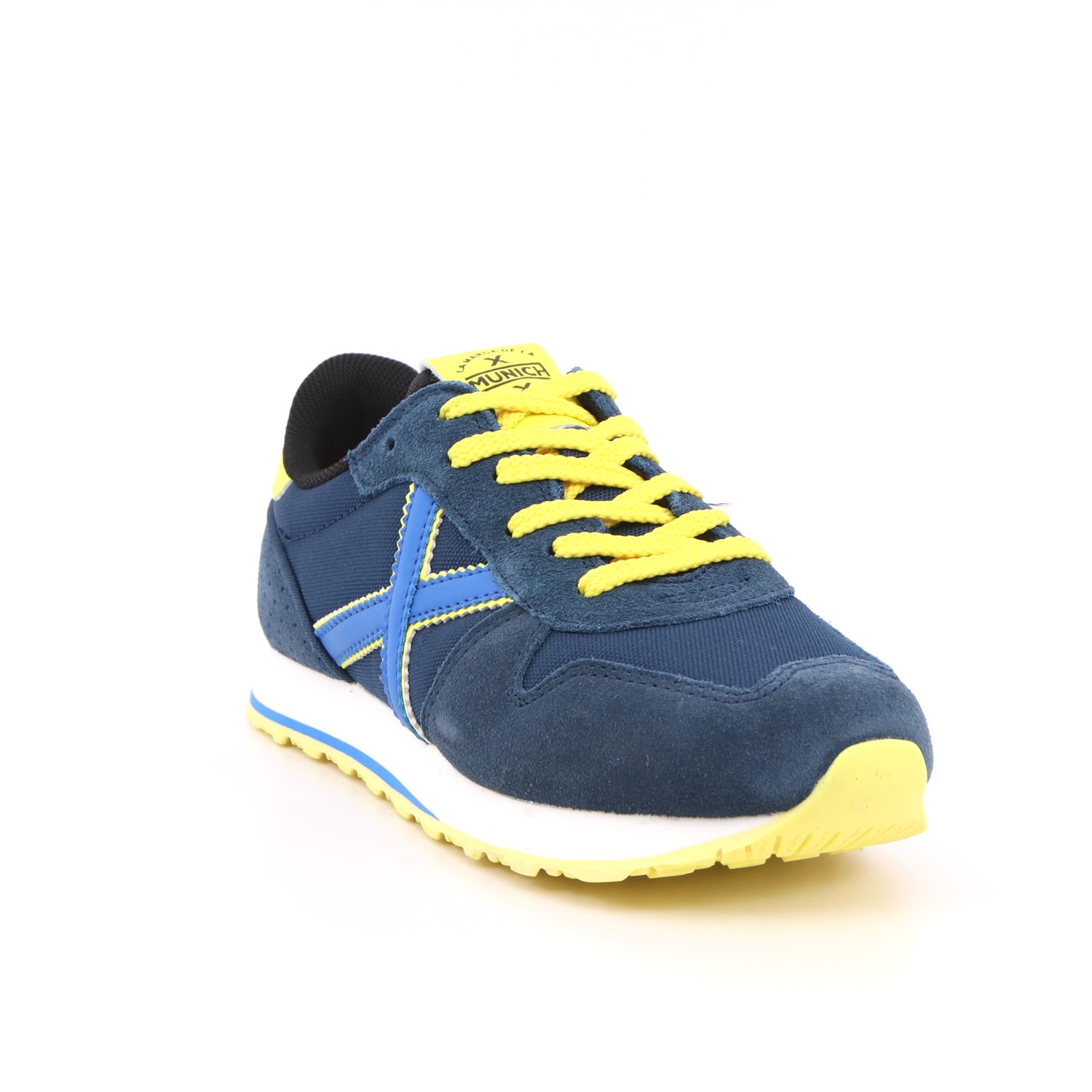 Scarpa Allacciata Munich Bambino Blu Scarpa Allacciata Munich Bambino Blu Scarpe 92 - 8208459