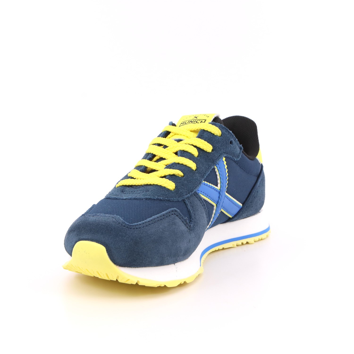 Scarpa Allacciata Munich Bambino Blu Scarpa Allacciata Munich Bambino Blu Scarpe 92 - 8208459