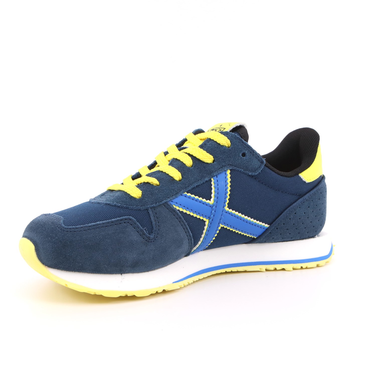 Scarpa Allacciata Munich Bambino Blu Scarpa Allacciata Munich Bambino Blu Scarpe 92 - 8208459