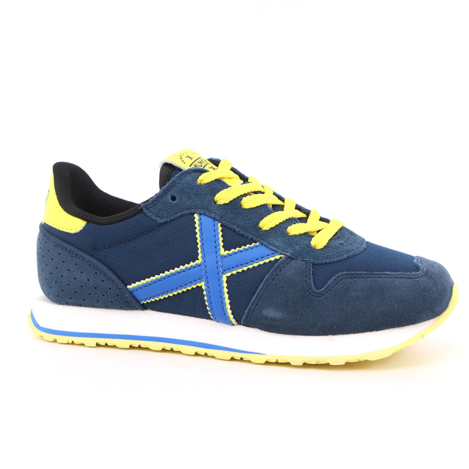 Scarpa Allacciata Munich Bambino Blu Scarpa Allacciata Munich Bambino Blu Scarpe 92 - 8208459