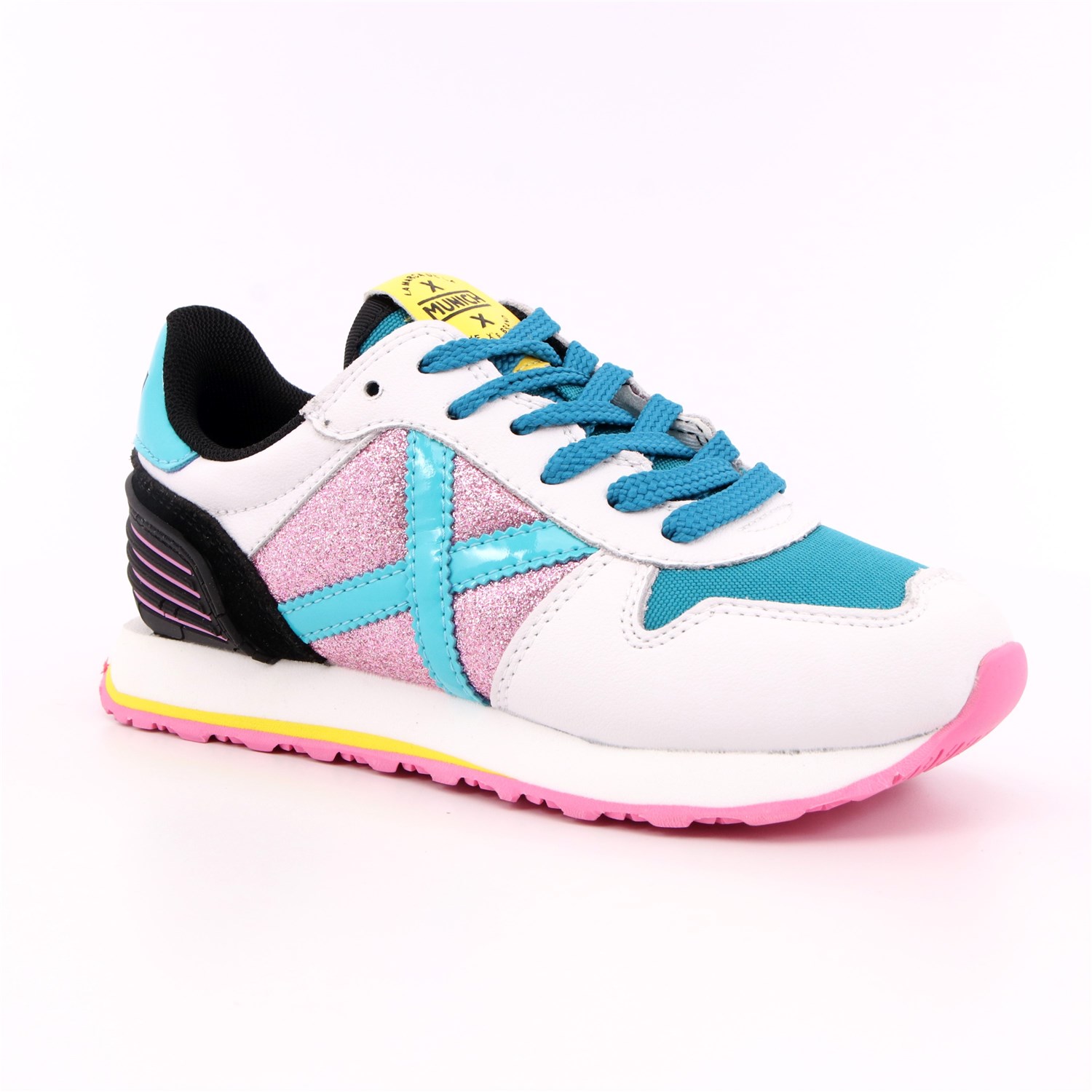 Scarpa Allacciata Munich Bambina Multicolor Scarpa Allacciata Munich Bambina Multicolor Scarpe 95 - 8208452