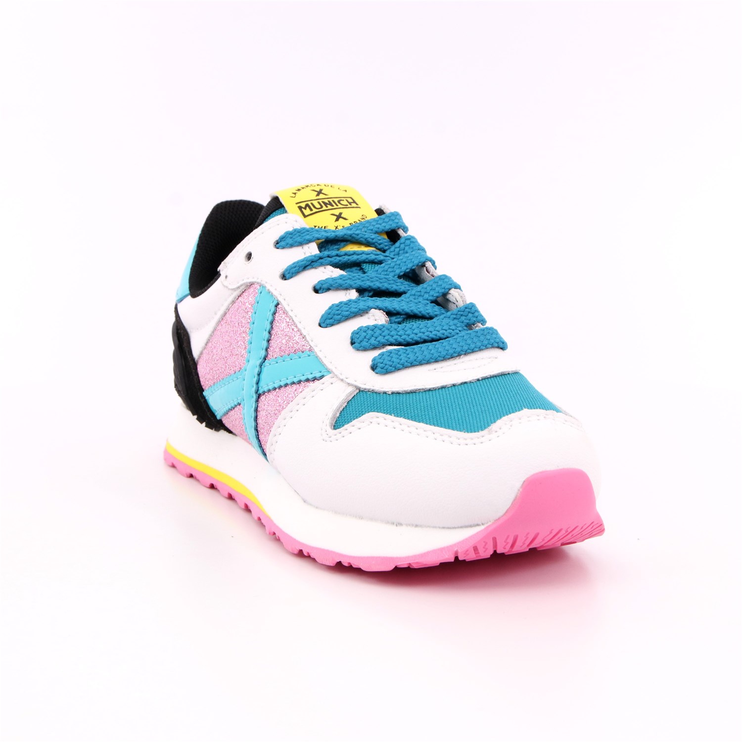 Scarpa Allacciata Munich Bambina Multicolor Scarpa Allacciata Munich Bambina Multicolor Scarpe 95 - 8208452