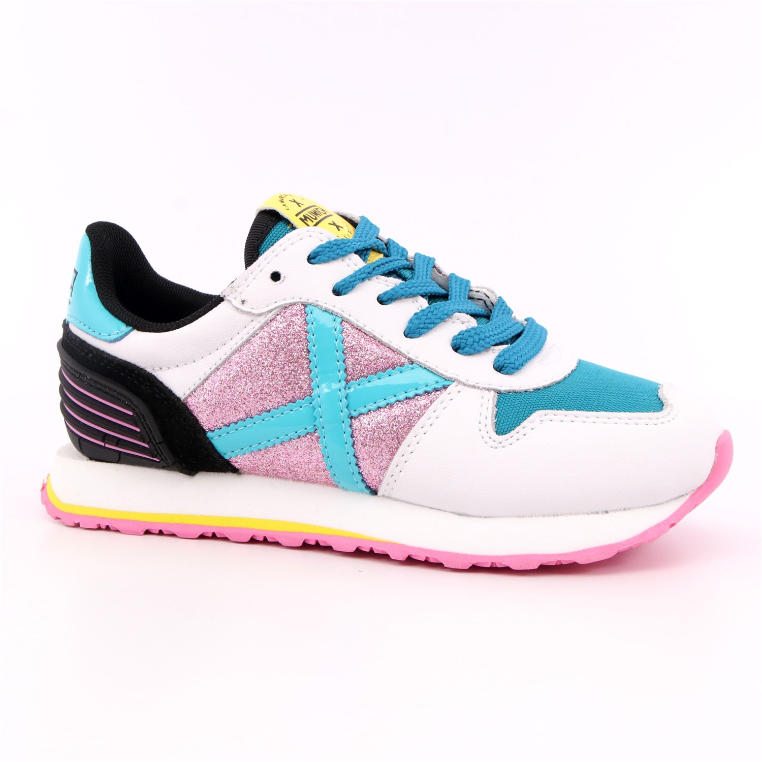 Scarpa Allacciata Munich Bambina Multicolor Scarpa Allacciata Munich Bambina Multicolor Scarpe 95 - 8208452