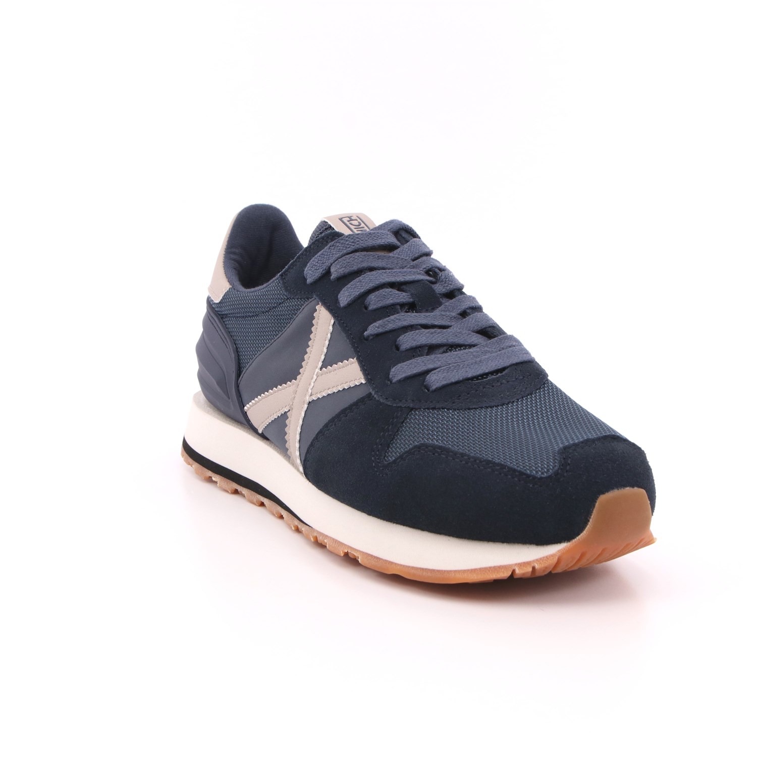 Scarpa Allacciata Munich Uomo Blu Scarpa Allacciata Munich Uomo Blu Scarpe 96 - 8620440
