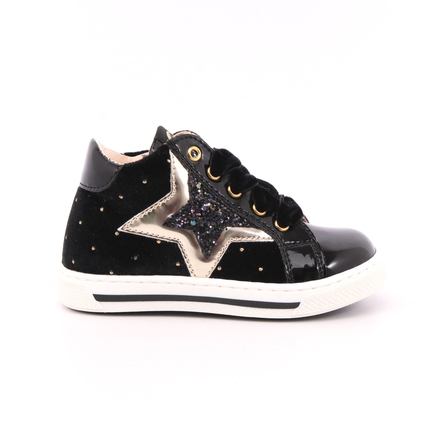 Scarpa Allacciata Walkey Bambina Nero Scarpa Allacciata Walkey Bambina Nero Scarpe 26 - 41460