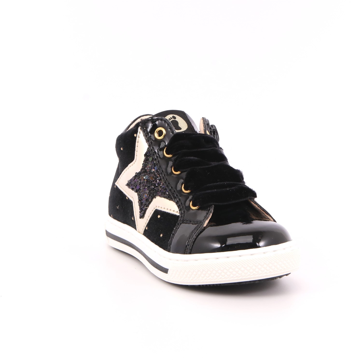 Scarpa Allacciata Walkey Bambina Nero Scarpa Allacciata Walkey Bambina Nero Scarpe 26 - 41460