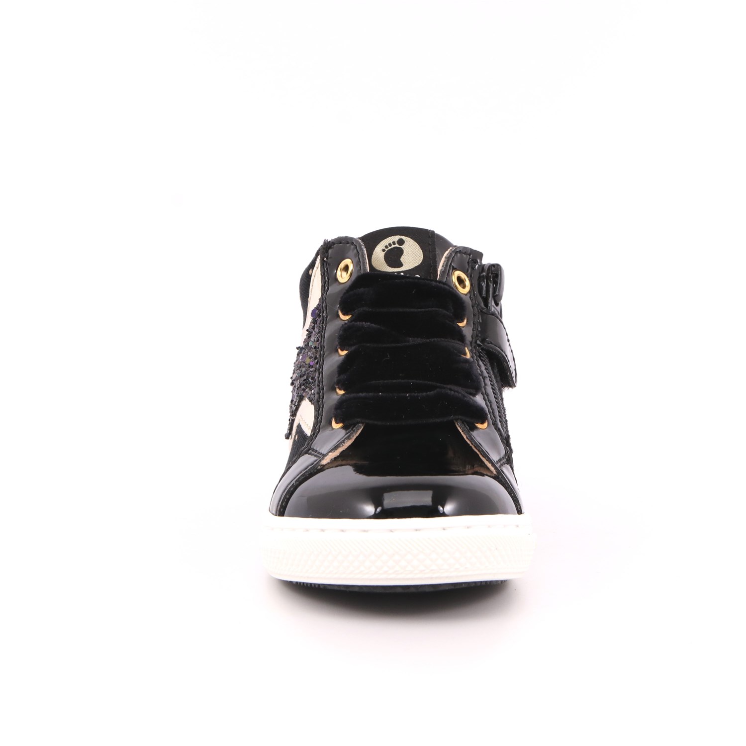 Scarpa Allacciata Walkey Bambina Nero Scarpa Allacciata Walkey Bambina Nero Scarpe 26 - 41460