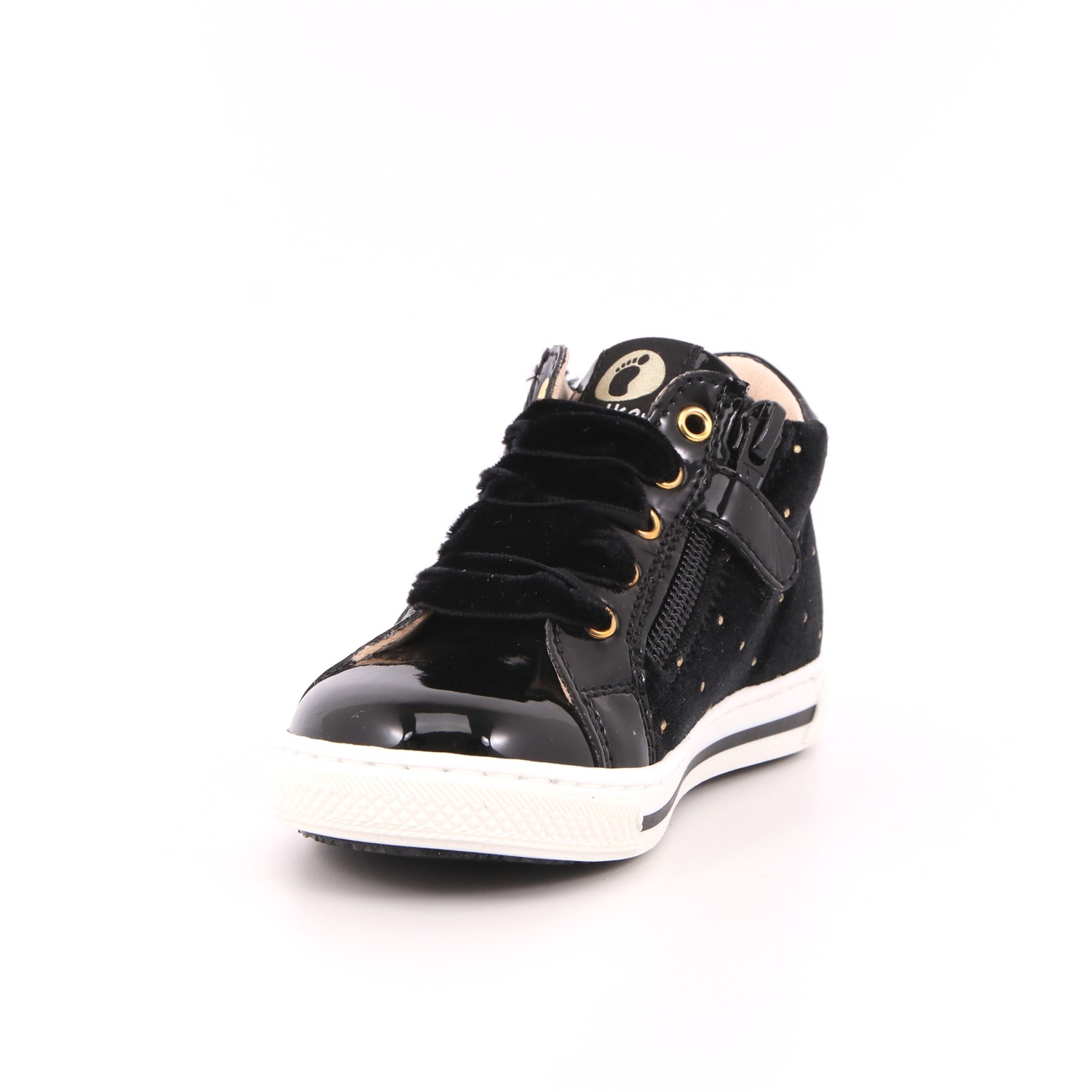 Scarpa Allacciata Walkey Bambina Nero Scarpa Allacciata Walkey Bambina Nero Scarpe 26 - 41460