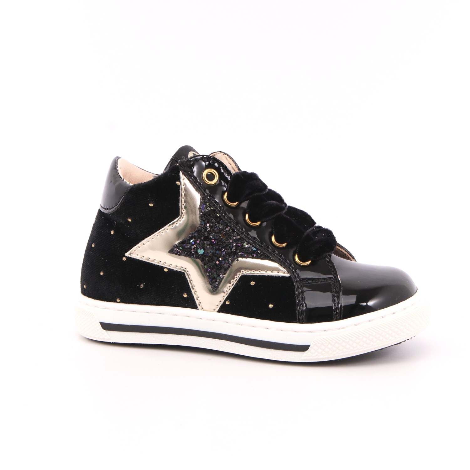 Scarpa Allacciata Walkey Bambina Nero Scarpa Allacciata Walkey Bambina Nero Scarpe 26 - 41460