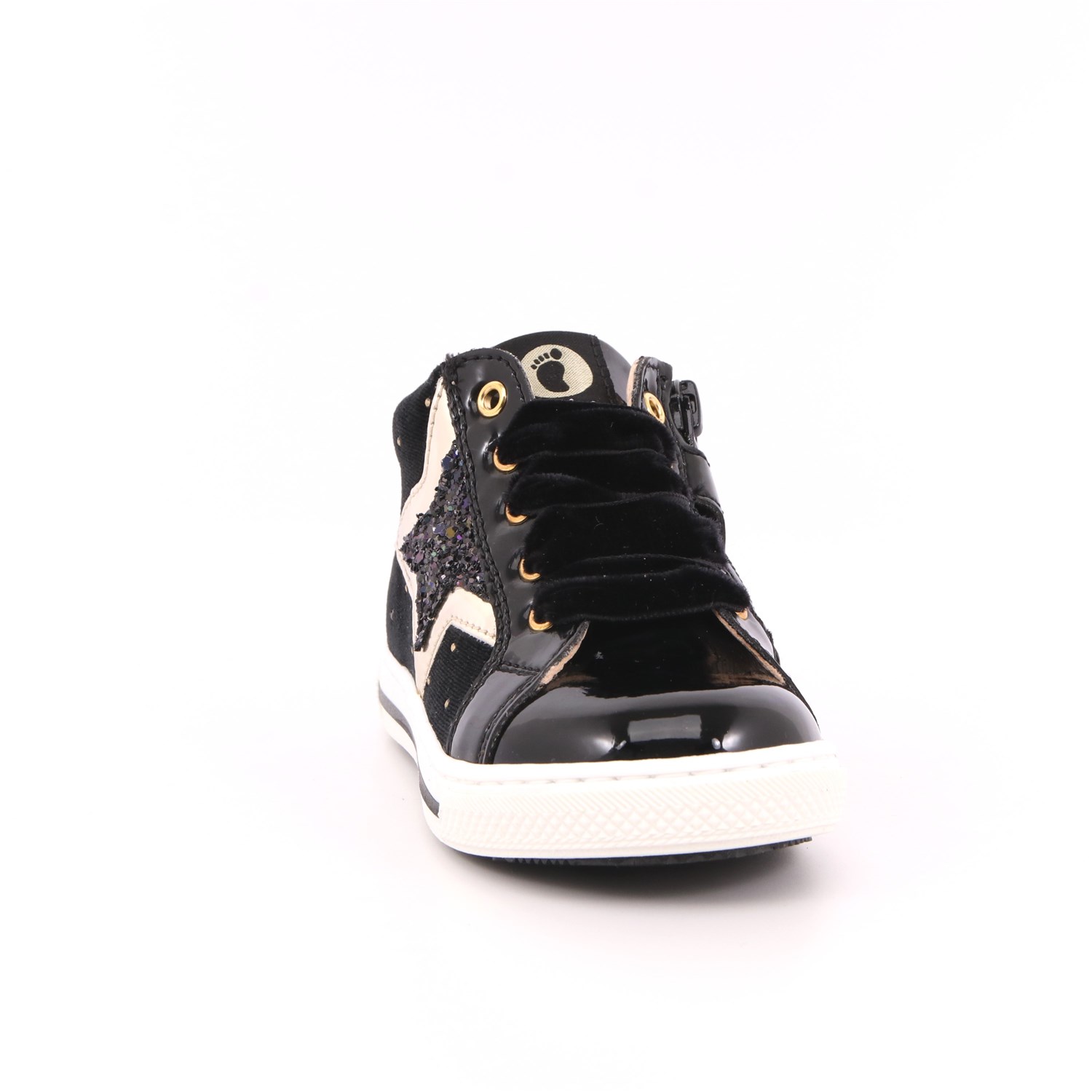 Scarpa Allacciata Walkey Bambina Nero Scarpa Allacciata Walkey Bambina Nero Scarpe 26 - 41460