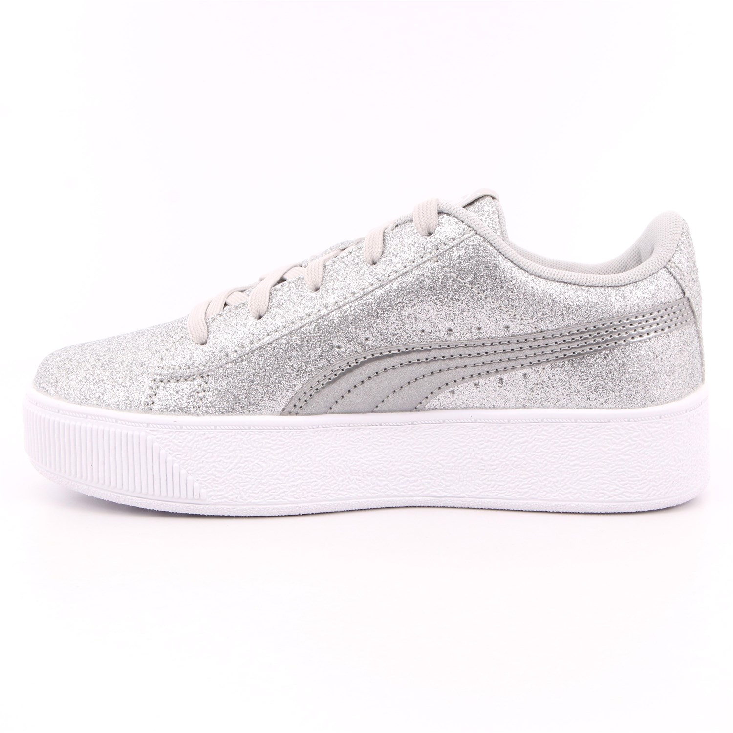 Scarpa Allacciata Puma Bambina Argento Scarpa Allacciata Puma Bambina Argento Scarpe 710 - 37017114