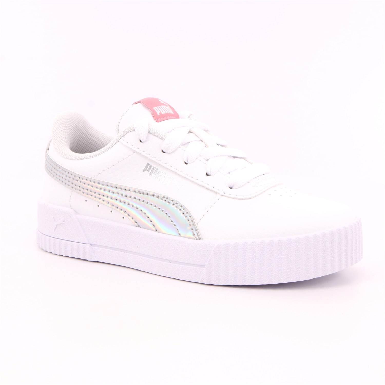 Scarpa Allacciata Puma Bambina Bianco Scarpa Allacciata Puma Bambina Bianco Scarpe 716 - 38089601