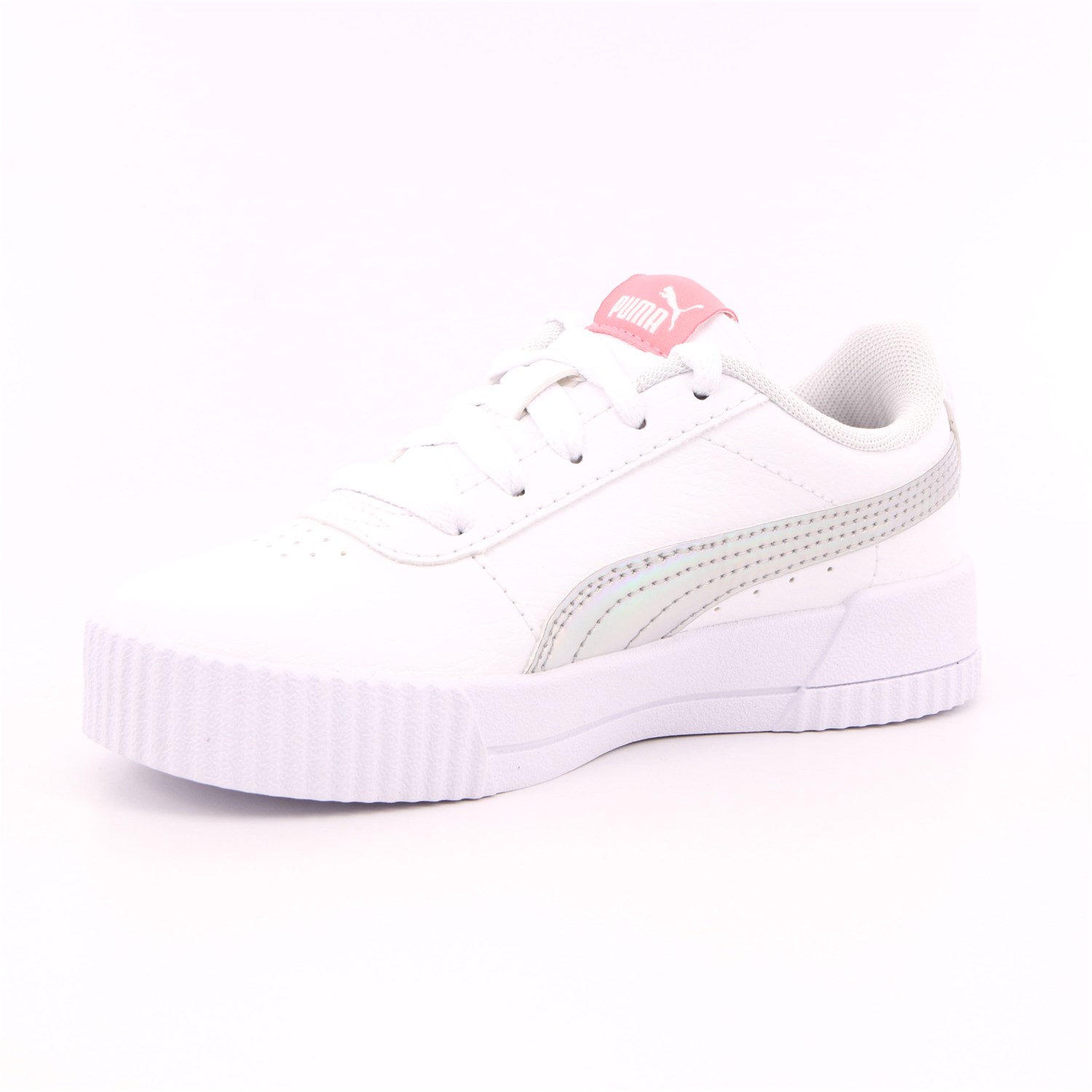Scarpa Allacciata Puma Bambina Bianco Scarpa Allacciata Puma Bambina Bianco Scarpe 716 - 38089601