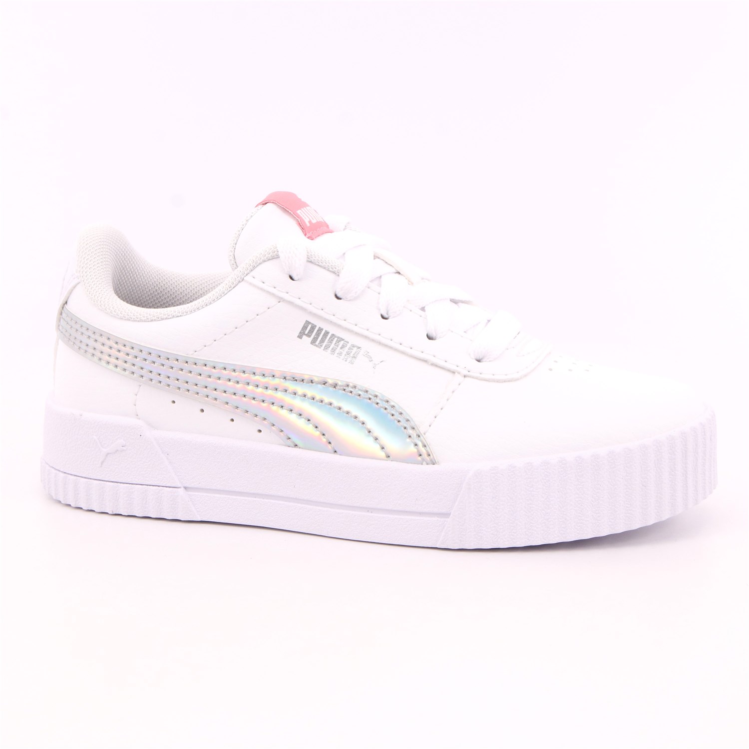 Scarpa Allacciata Puma Bambina Bianco Scarpa Allacciata Puma Bambina Bianco Scarpe 716 - 38089601