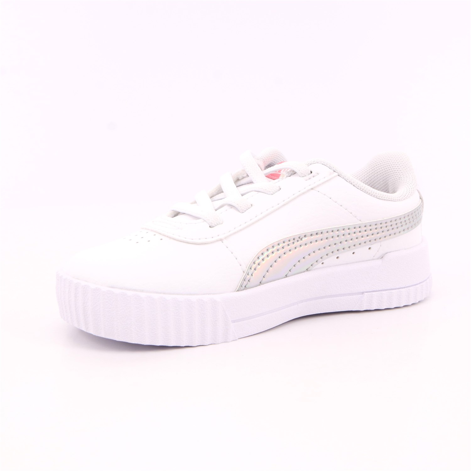 Scarpa Allacciata Puma Bambina Bianco Scarpa Allacciata Puma Bambina Bianco Scarpe 717 - 38089701