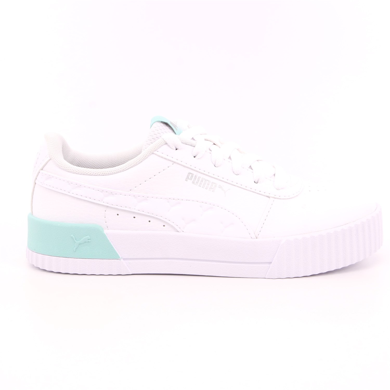 Scarpa Allacciata Puma Bambina Bianco Scarpa Allacciata Puma Bambina Bianco Scarpe 720 - 38269601