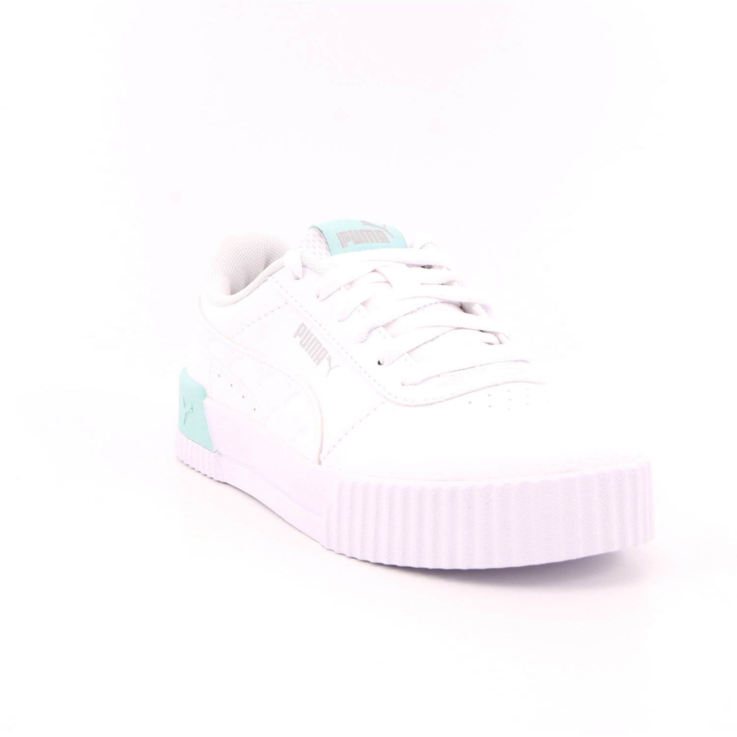 Scarpa Allacciata Puma Bambina Bianco Scarpa Allacciata Puma Bambina Bianco Scarpe 720 - 38269601