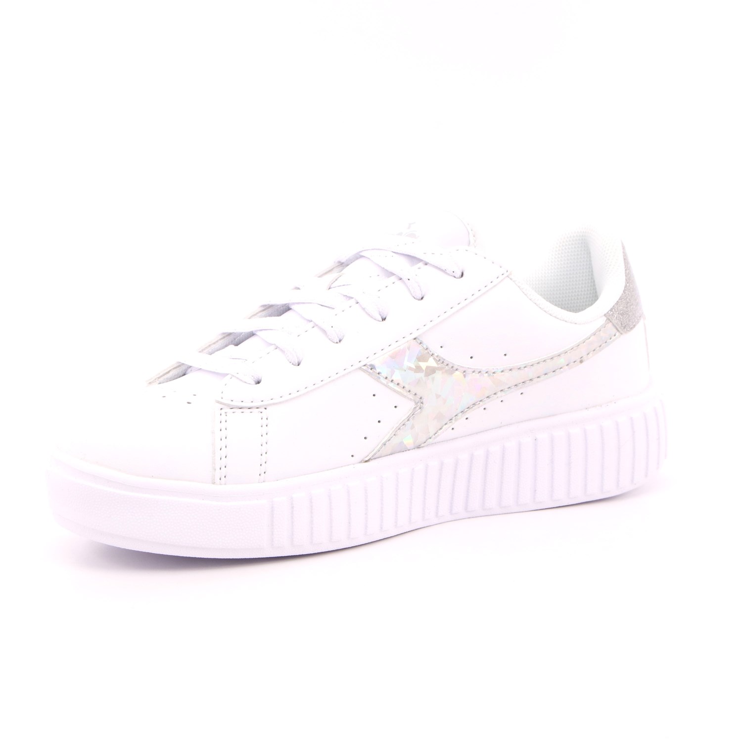 Scarpa Allacciata Diadora Bambina Bianco Scarpa Allacciata Diadora Bambina Bianco Scarpe 281 - 101.177726