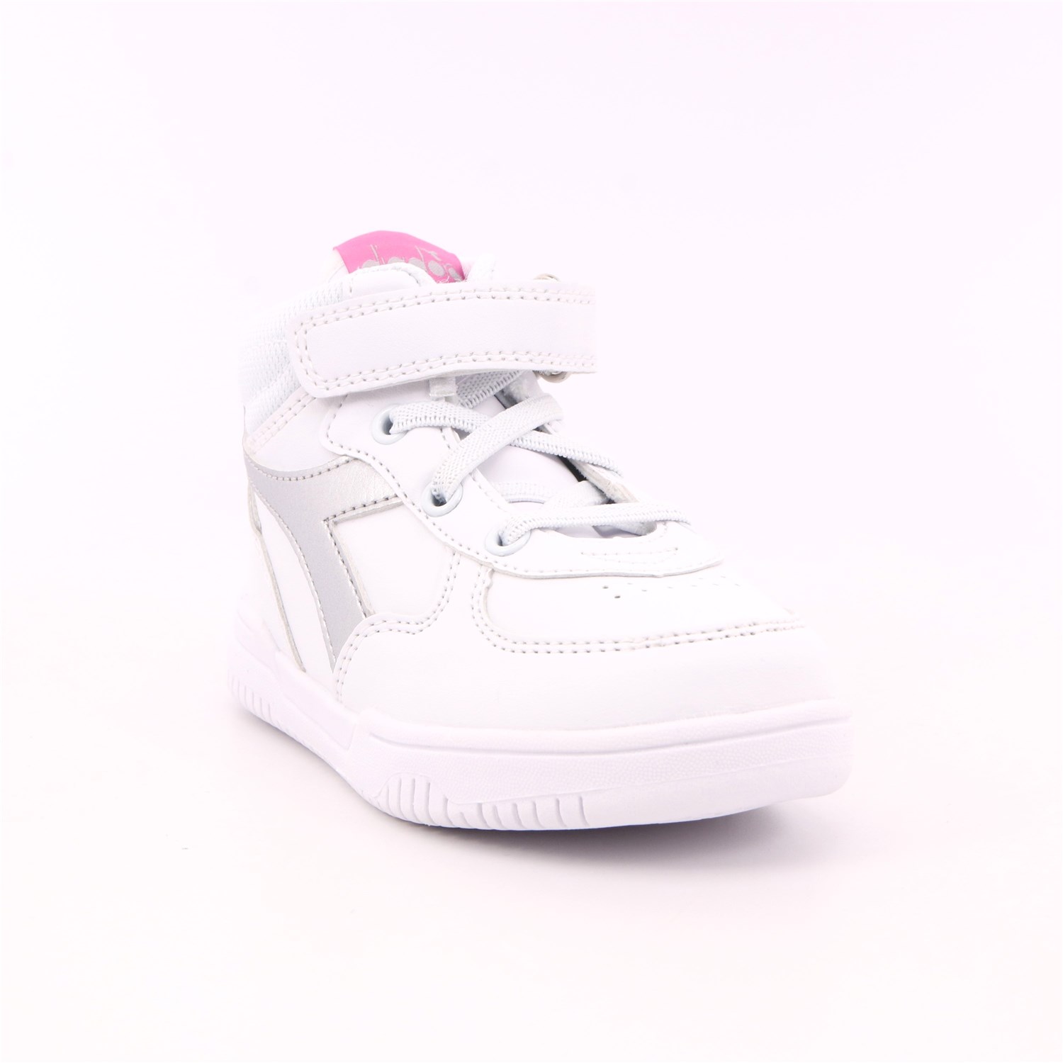 Scarpa Strappi + Elastico Diadora Bambina Bianco Scarpa Strappi + Elastico Diadora Bambina Bianco Scarpe 285 - 101.177719