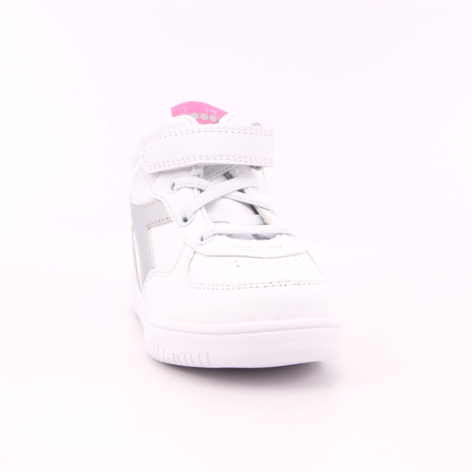 Scarpa Strappi + Elastico Diadora Bambina Bianco Scarpa Strappi + Elastico Diadora Bambina Bianco Scarpe 285 - 101.177719