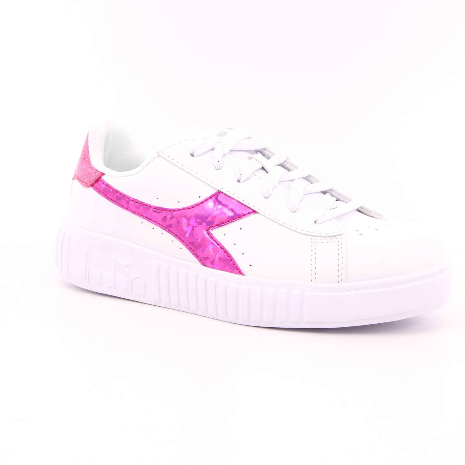 Scarpa Allacciata Diadora Bambina Bianco Scarpa Allacciata Diadora Bambina Bianco Scarpe 286 - 101.177726