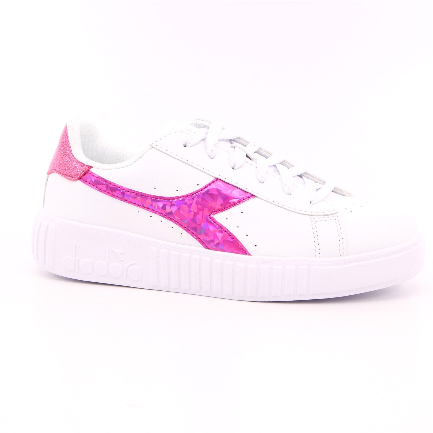 Scarpa Allacciata Diadora Bambina Bianco Scarpa Allacciata Diadora Bambina Bianco Scarpe 286 - 101.177726