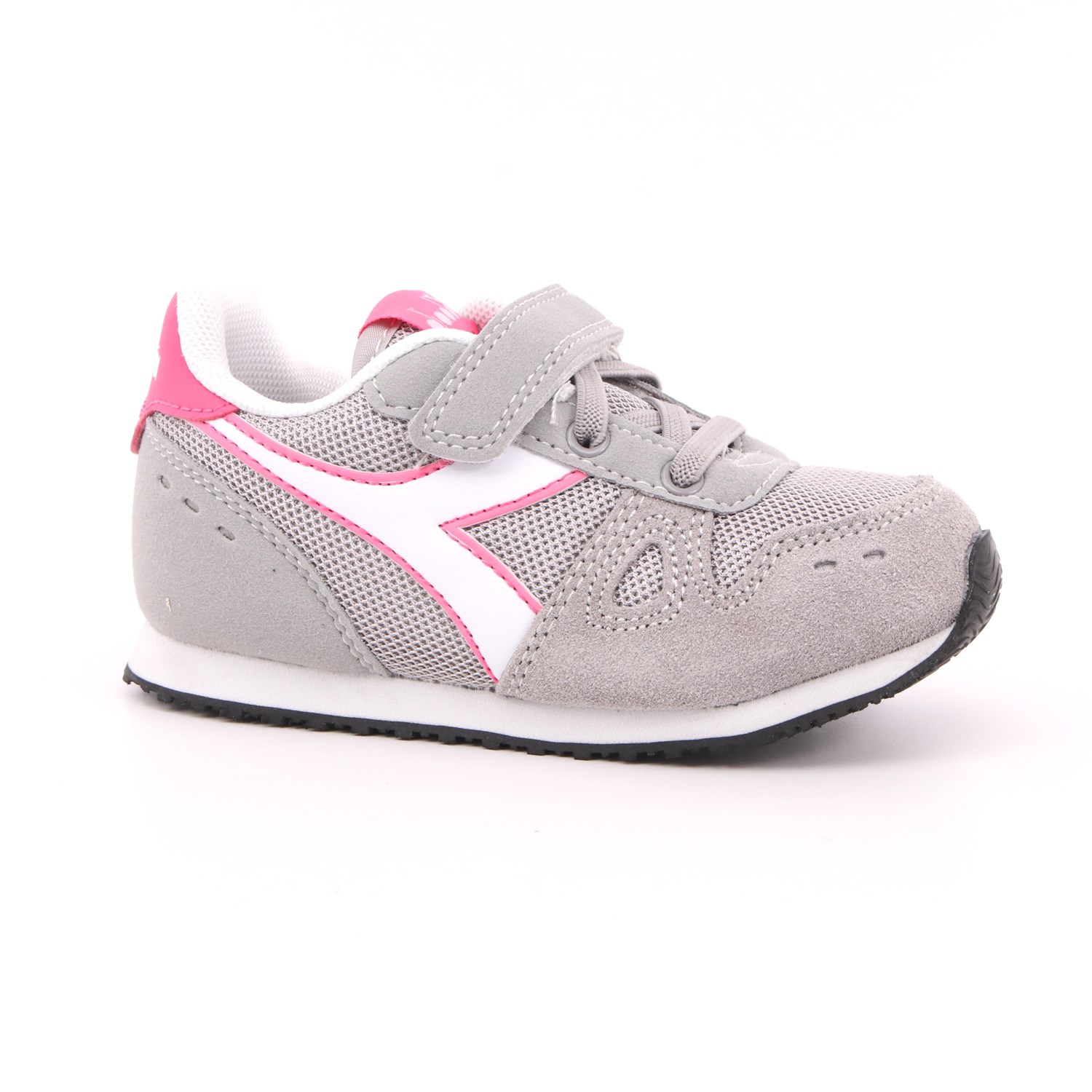 Scarpa Strappi + Elastico Diadora Bambino Grigio Scarpa Strappi + Elastico Diadora Bambino Grigio Scarpe 287 - 101.177901