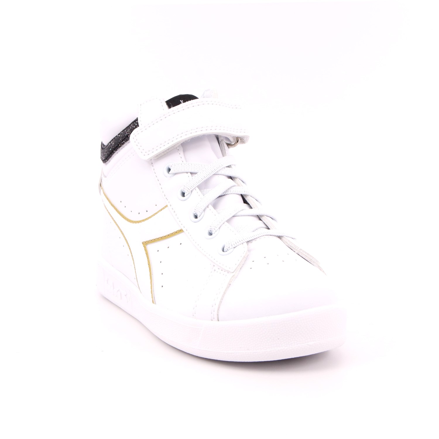 Scarpa Strappi + Elastico Diadora Bambina Bianco Scarpa Strappi + Elastico Diadora Bambina Bianco Scarpe 289 - 101.176726