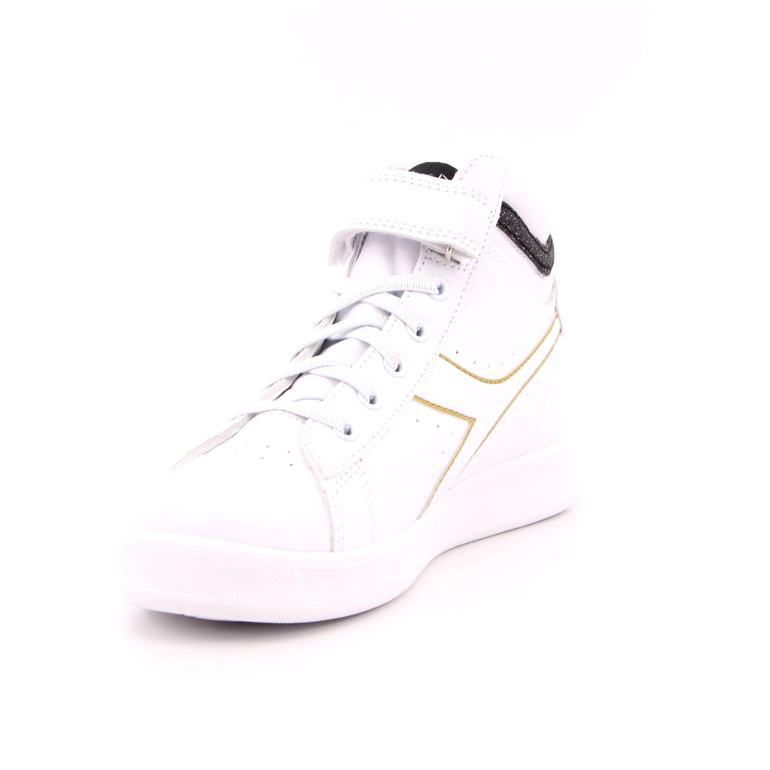 Scarpa Strappi + Elastico Diadora Bambina Bianco Scarpa Strappi + Elastico Diadora Bambina Bianco Scarpe 289 - 101.176726