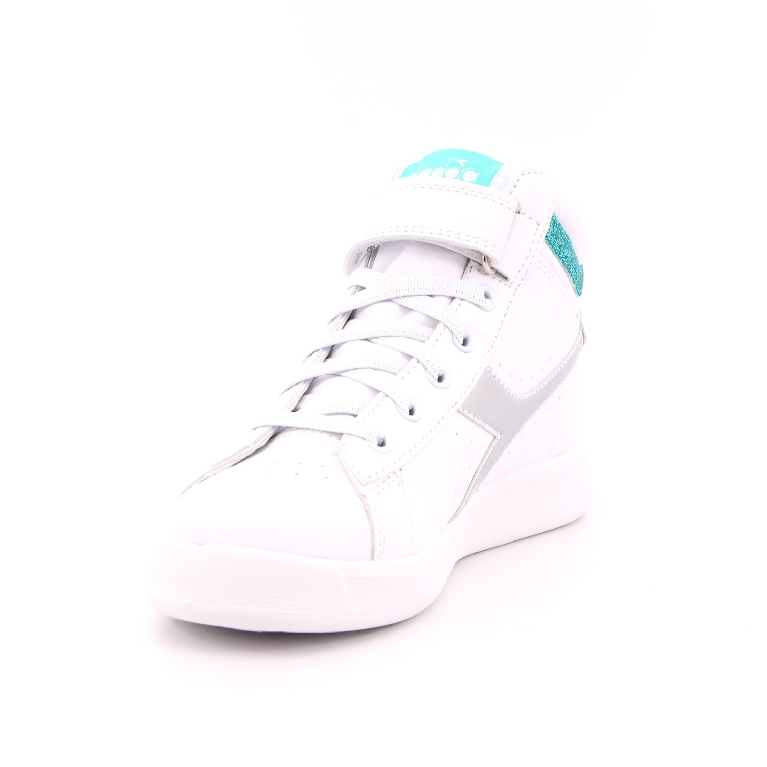 Scarpa Strappi + Elastico Diadora Bambina Bianco Scarpa Strappi + Elastico Diadora Bambina Bianco Scarpe 290 - 101.176726
