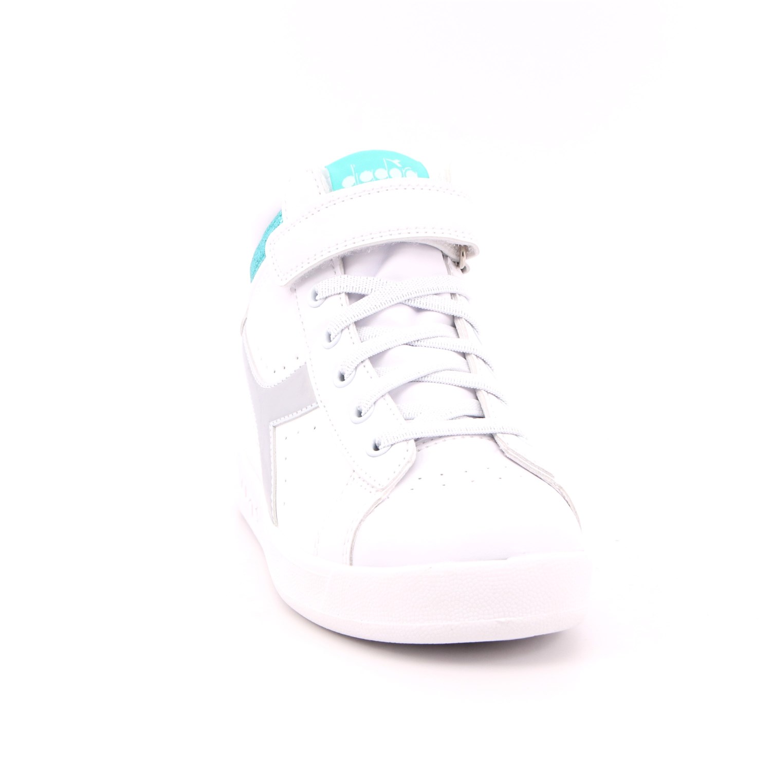 Scarpa Strappi + Elastico Diadora Bambina Bianco Scarpa Strappi + Elastico Diadora Bambina Bianco Scarpe 290 - 101.176726