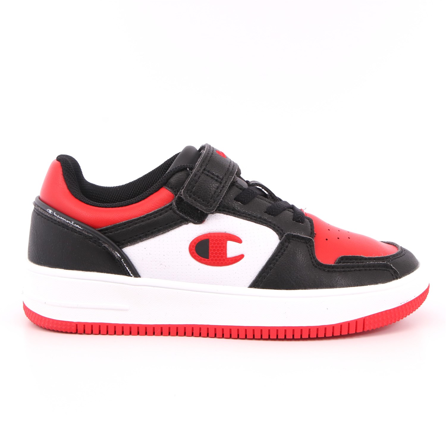 Scarpa Strappi + Elastico Champion Bambino Nero Scarpa Strappi + Elastico Champion Bambino Nero Scarpe 726 - S32259