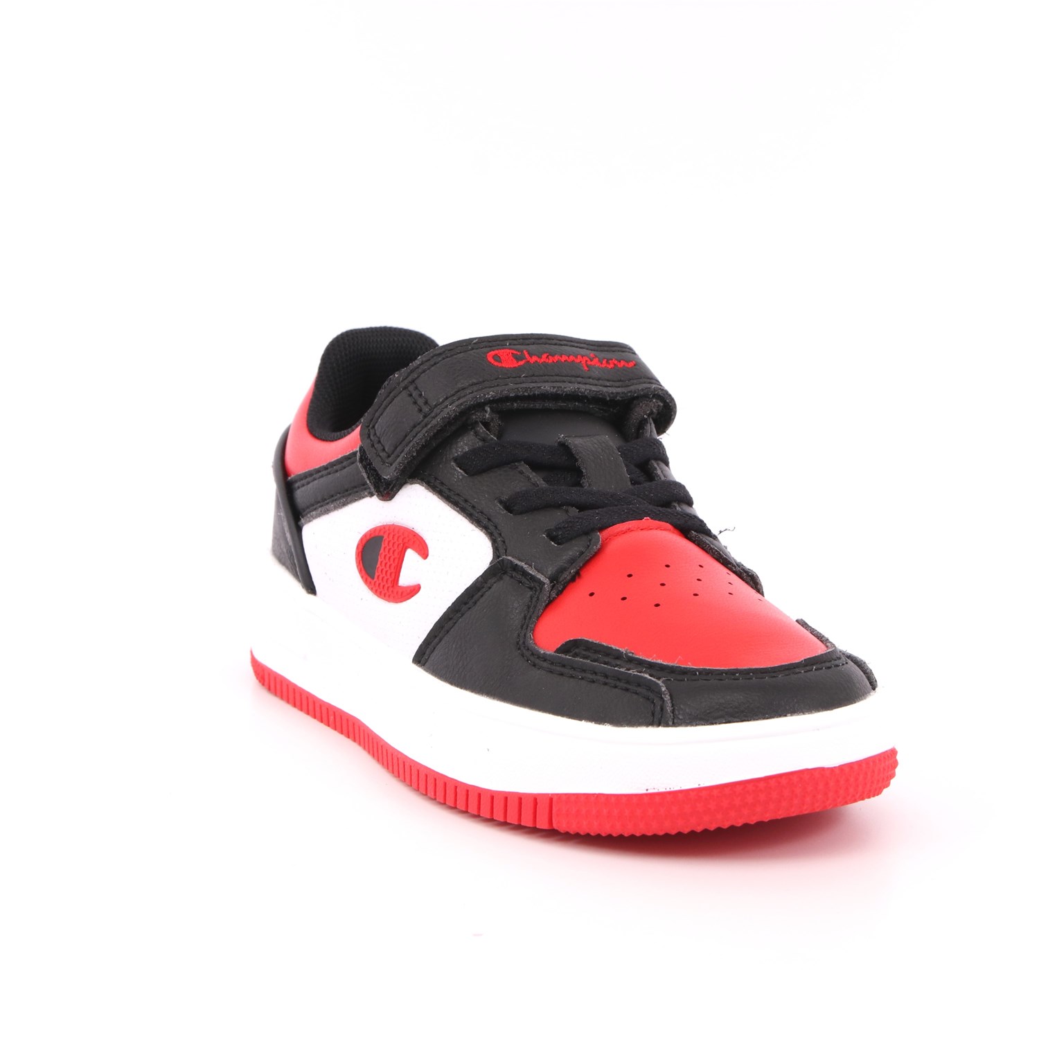 Scarpa Strappi + Elastico Champion Bambino Nero Scarpa Strappi + Elastico Champion Bambino Nero Scarpe 726 - S32259