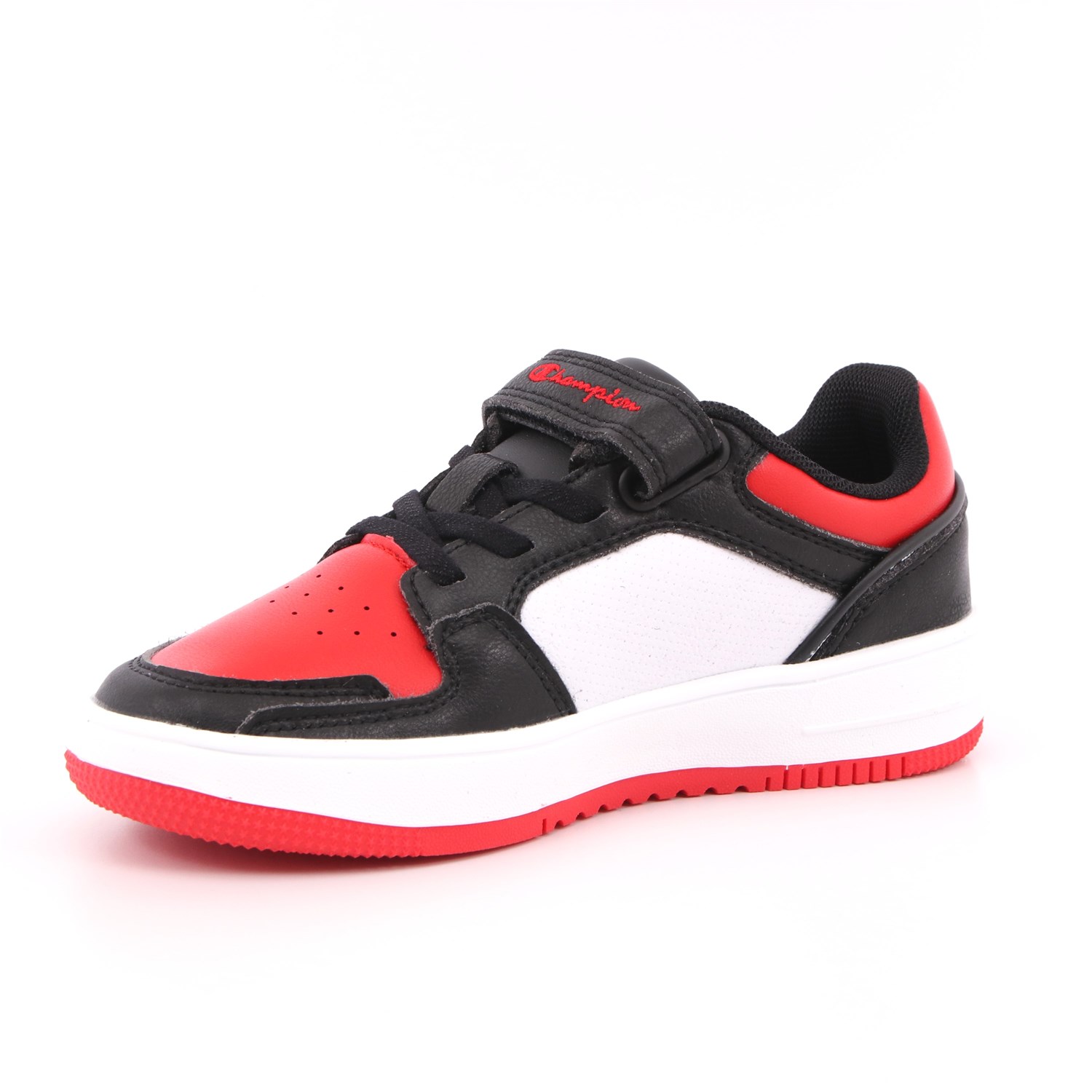 Scarpa Strappi + Elastico Champion Bambino Nero Scarpa Strappi + Elastico Champion Bambino Nero Scarpe 726 - S32259