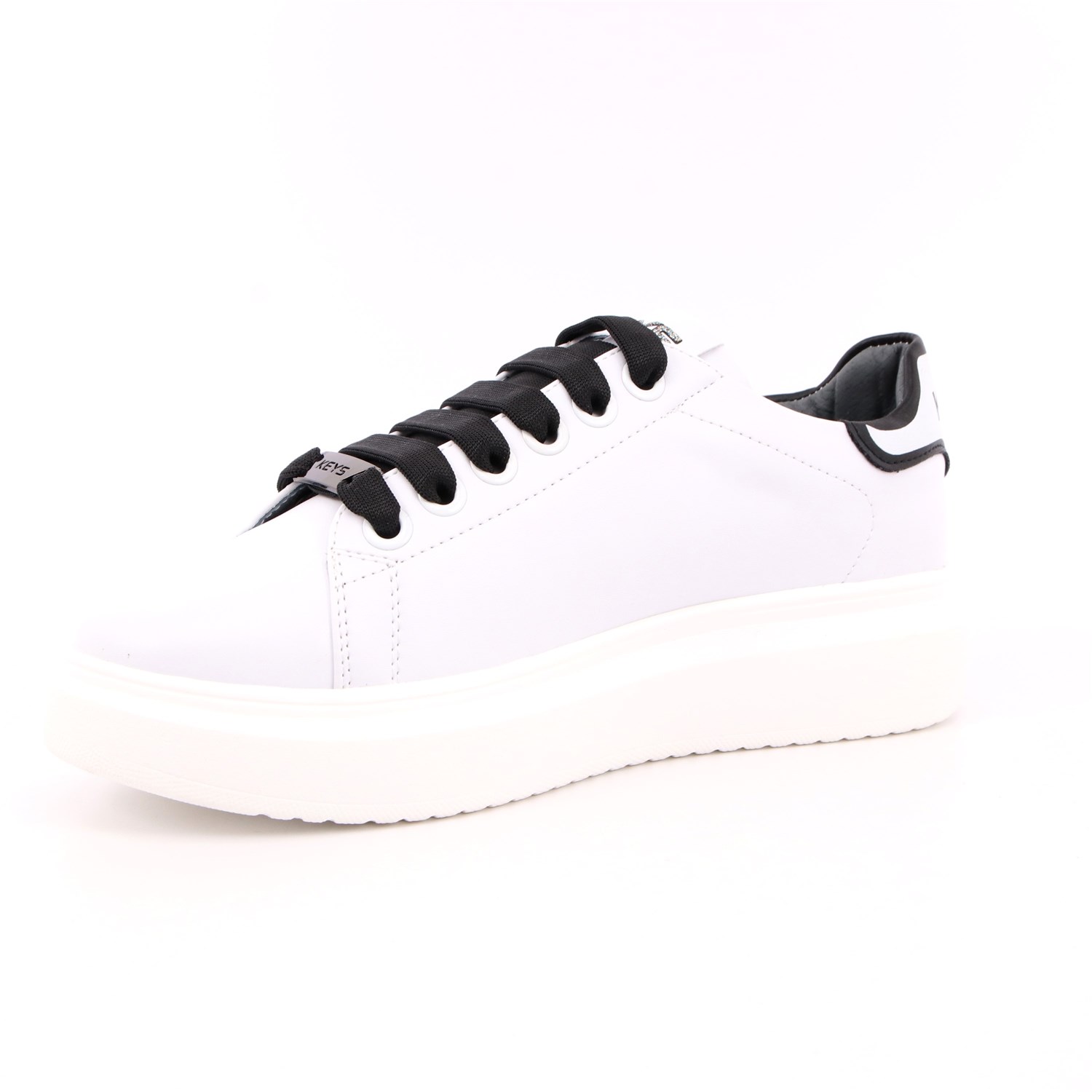 Scarpa Allacciata Keys Donna Bianco Scarpa Allacciata Keys Donna Bianco Scarpe 58 - K-5500A