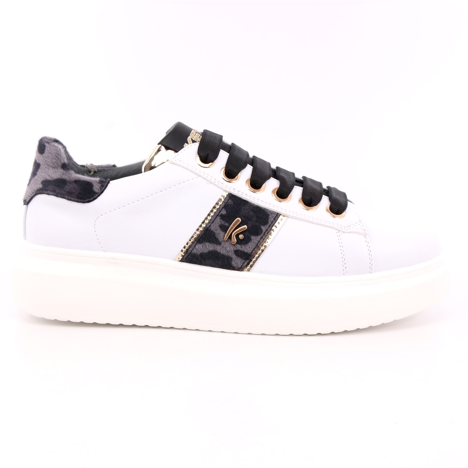 Scarpa Allacciata Keys Donna Bianco Scarpa Allacciata Keys Donna Bianco Scarpe 59 - K-5502A