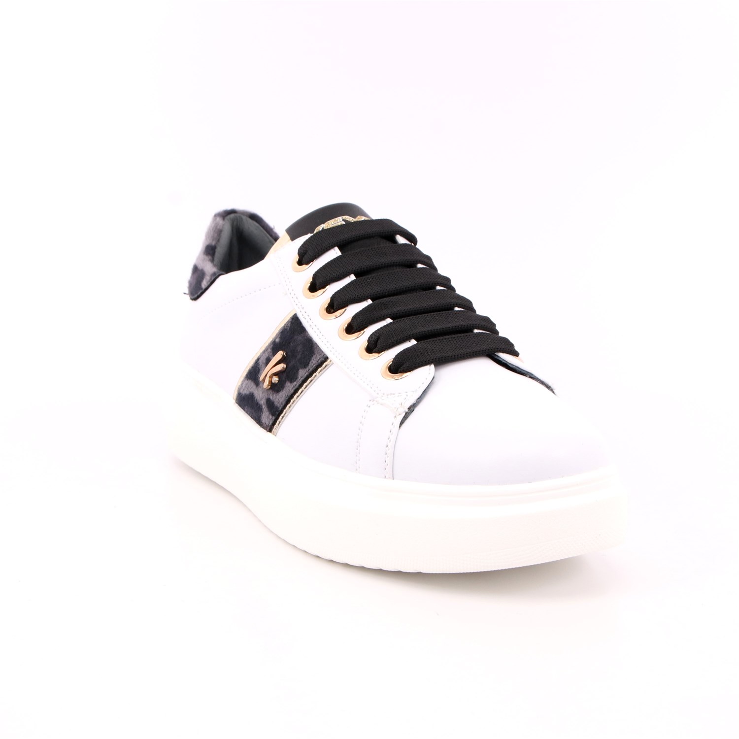 Scarpa Allacciata Keys Donna Bianco Scarpa Allacciata Keys Donna Bianco Scarpe 59 - K-5502A
