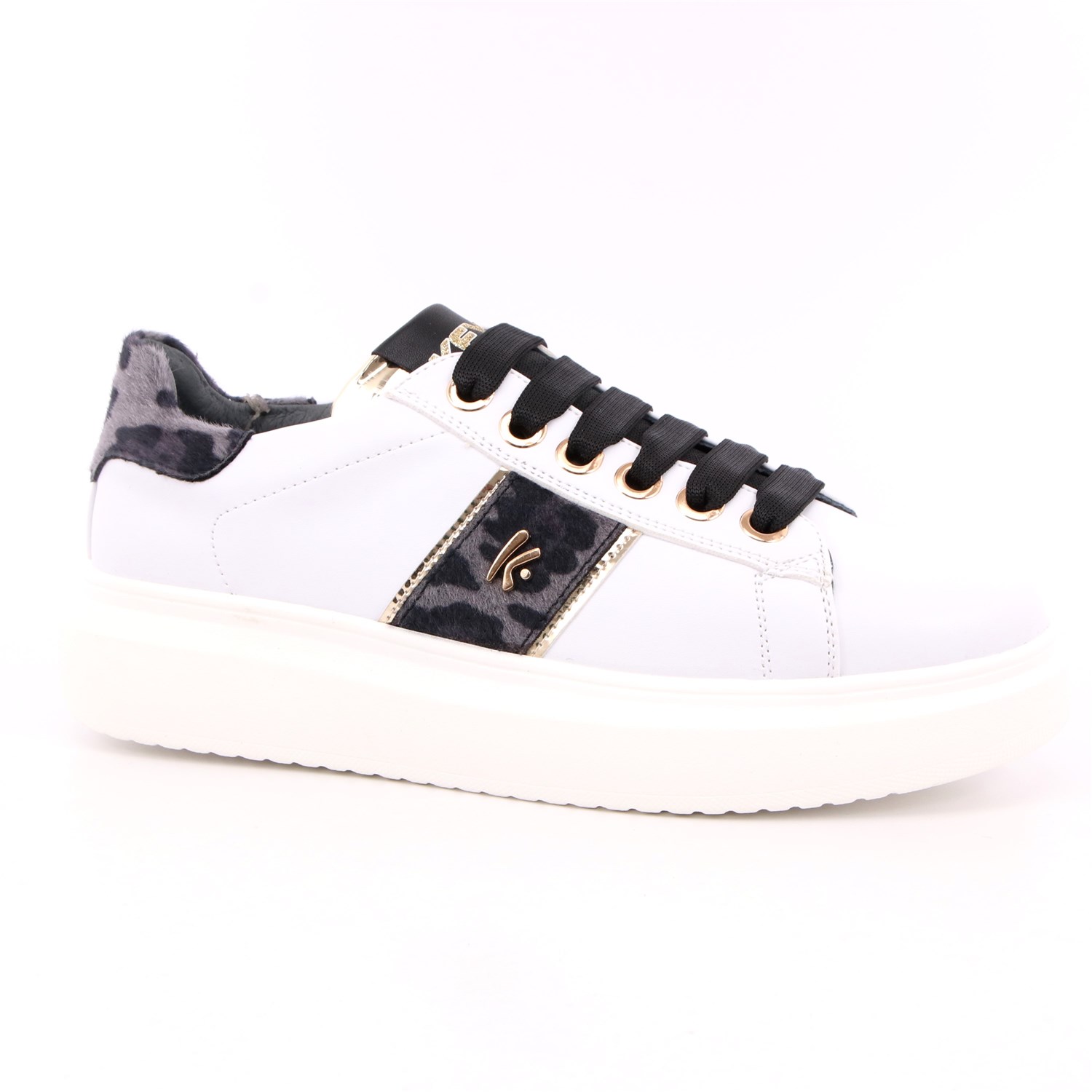 Scarpa Allacciata Keys Donna Bianco Scarpa Allacciata Keys Donna Bianco Scarpe 59 - K-5502A