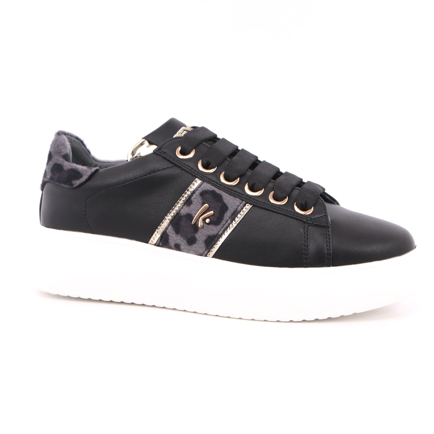Scarpa Allacciata Keys Donna Bianco Scarpa Allacciata Keys Donna Bianco Scarpe 60 - K-5502B