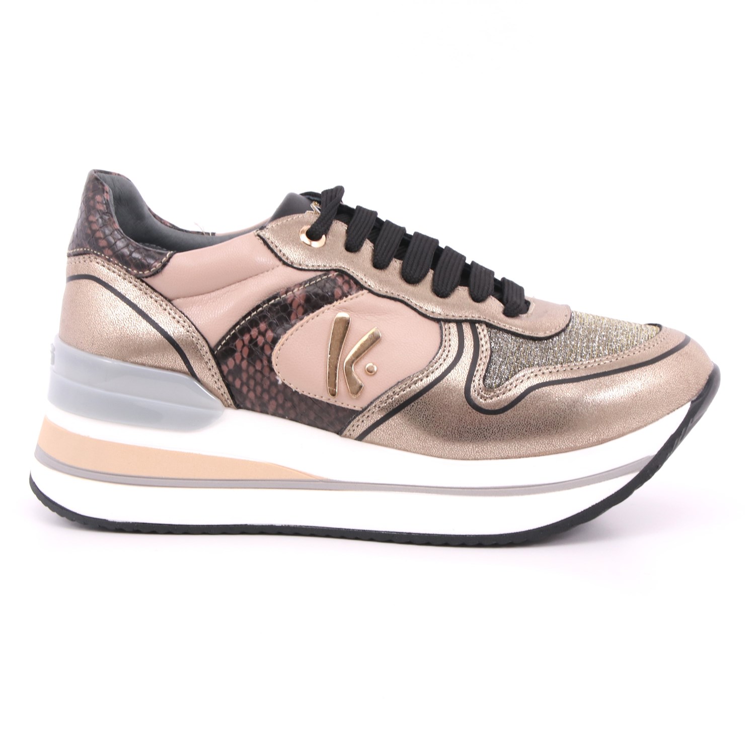 Scarpa Allacciata Keys Donna Taupe Scarpa Allacciata Keys Donna Taupe Scarpe 61 - K-5531B